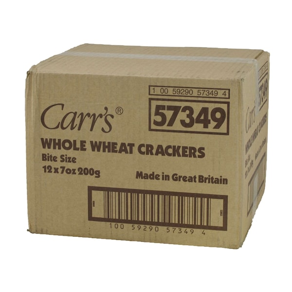 Carrs Carr's Whole Wheat Crackers 7 oz., PK12 5929057349 - main